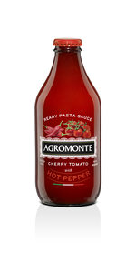 Products: Cherry Tomato Sauce With Chilli 330g - AGROMONTE - Mediterranean Foods New Zealand