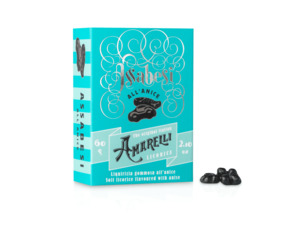 Products: Soft Liquorice Anise Flavoured 60g - AMARELLI - Mediterranean Foods New Zealand