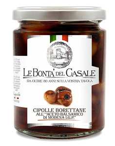 Products: Borettane Onios in Balsamic Vinegar 280g Mediterranean Foods