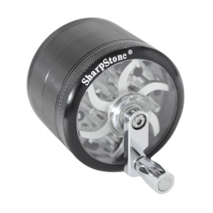 Accessories: Sharpstone Reeling Handle Grinder 4 Piece 2.5' - Black