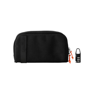 ONGROK Medium Carbon-Lined Lockable Wallet - Black