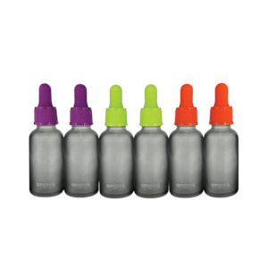 ONGROK Glass Concentrate Dropper Bottles - 6 Pack