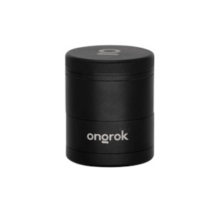 ONGROK Pyramid Tooth Aluminum Storage Grinder | 5pc - Black