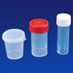 Midwifery Consumables: URINE/SPUTUM SPECIMEN CONTAINERS, 70 mls