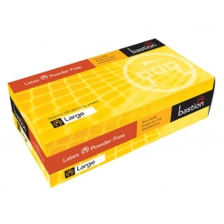 Consumables: Latex Powder-Free Non Sterile gloves carton