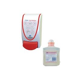 Products: Deb Cutan Alcohol Foam Sanitiser 1L + FREE Wall Dispensor