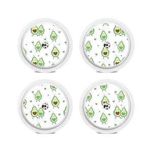 Freestyle Libre Sensor Decal x4 - Avocados