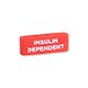Insulin Dependent Watch Sleeve - Red