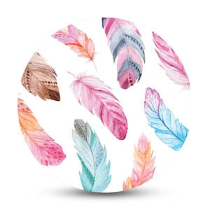 RockaDex Printed Patch: Feathers - Full Cover