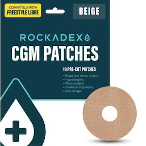Freestyle Libre Patches: Freestyle Libre 3 Patches: Beige – 10 Pack Inner Cut