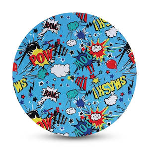 Freestyle Libre Patches: RockaDex Printed Patch: Super Hero - Full Cover