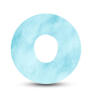 Dexcom G7 Patch Range: Dexcom G7 Patch: Pastel Blue Patch - Inner Cut