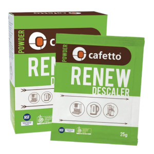Cleaning: Cafetto Descaling Powder Renew 6x 25g