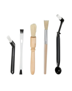 Espresso and Grinder Coffee Brush Set