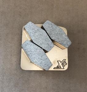 Worx- Rox- Soft- 120 Grit -3Seg Diamond