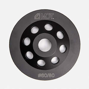 7 Cup Wheel: MDT Continuous Rim Cup Wheel 100/120g 7inch 180mm