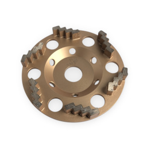 Grinding: Worx- Force Zig Zag Cup Wheel - Soft 30Grit- 125mm