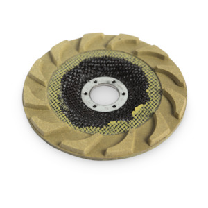 Burnishing Pads: Worx Spec 5 Polishing Resin Cup 200grit 125mm