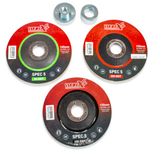 Worx Spec 5 Starter Kit 125mm 50,100,200g