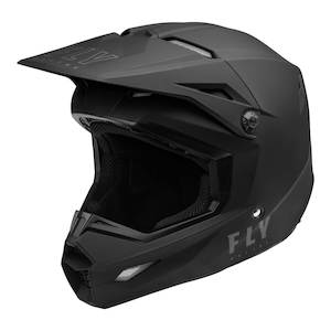 Fly Racing: Fly Racing 2024 Youth Kinetic Helmet - Matte Black