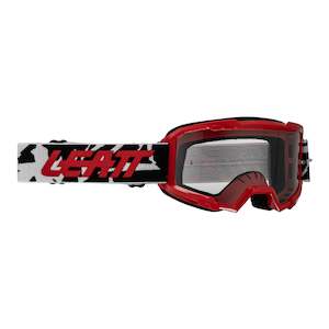 Goggles: Leatt 2.5 Vizion Goggles (Small) - Red / Clear 90%