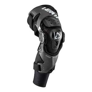 Knee Elbow: Leatt X-Frame Hybrid Knee Brace Pair - Black