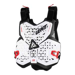 Chest Body: Leatt 2.5 Chest Protector - White
