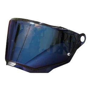 Road Helmets: MX701 Visor - Iridium Blue