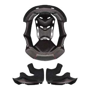 Ls2 Helmets: LS2 MX701 Explorer Liner - Black