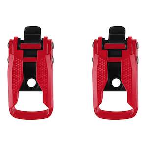 Road Boots: Leatt 4.5 GPX Boot Buckle - Red (Pair)