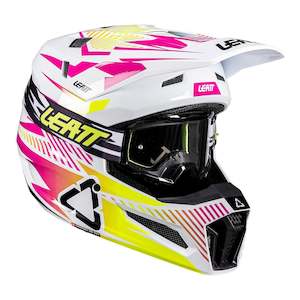 Off Road Helmets: Leatt 2026 3.5 Helmet Kit - Storm Pink