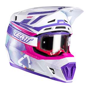 Off Road Helmets: Leatt 2026 7.5 Helmet Kit - Purple