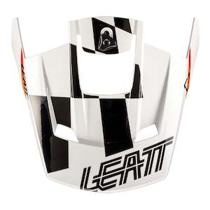 Leatt: Leatt 2025 3.5 Junior/XS/2XL Visor - White