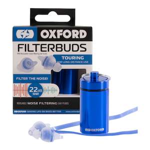 Helmet Accessories: Oxford FilterBuds Touring 22SNR