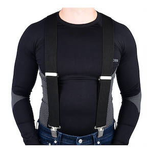 Belts Riggers: Oxford Riggers Braces - Black