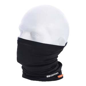 Base Layers: Oxford Neck Tube Lycra - Black