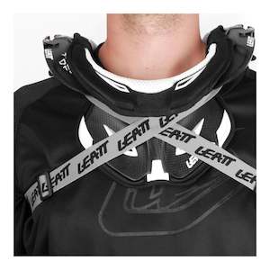Neck Brace Parts: Leatt Brace Cross Strap Set - All DBX/GPX/SNX Pair