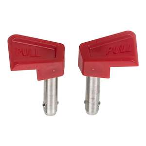 Neck Brace Parts: Leatt Thoracic Pins GPX 3.5 Neck Brace - Red, Pair