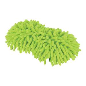Cleaning Brushes: Oxford Microfibre Noodle Sponge - Fluo