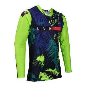 Off Road Jerseys: Leatt 2024 5.5 UltraWeld Jersey - Jungle
