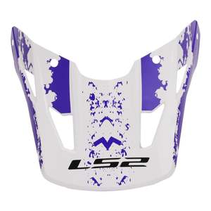 Ls2 Helmets: LS2 COZ Peak Hyde - Blue / White