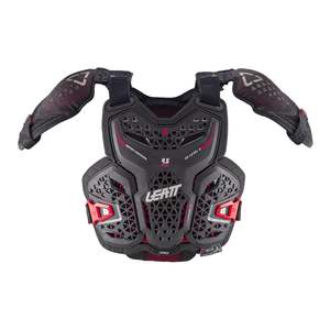 Chest Body: Leatt 4.5 Hybrid Junior Chest Protector Pro - Black