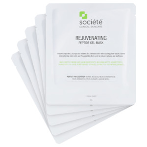 Societe Clinical Skin Care Peptide Gel Mask – 5 pack