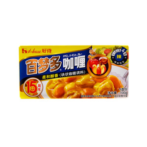 Seasoning: 100g好侍百梦多咖喱（辣）House Curry（spicy）