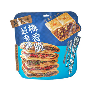 超友味-梅菜扣肉味饼干208g
