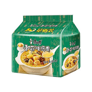 *新康师傅五连包（香菇炖鸡）KSF Mushroom and stewed chicken noodle 106g*5