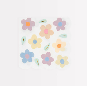 Happy Flower Napkins