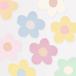 easter: Daisy Shaped Napkins