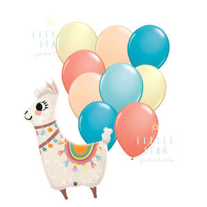 Balloon Bouquets: Llama Fiesta