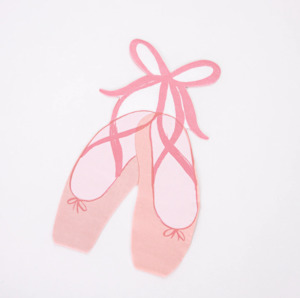 Napkins: Ballerina Slipper Napkins